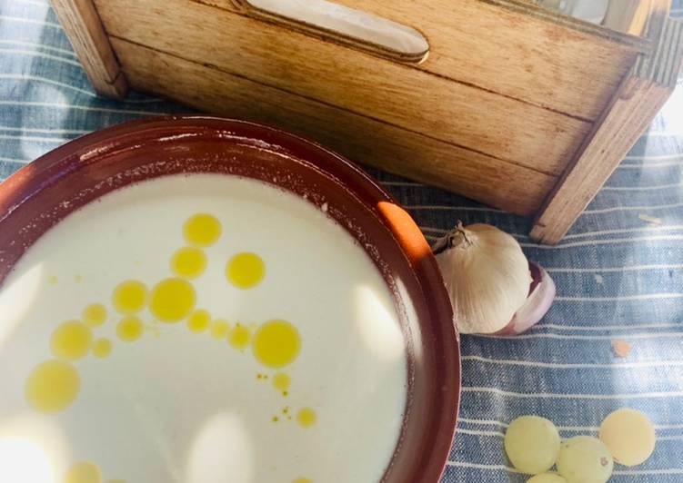 Ajo blanco 🧄 🍇