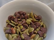A picture of trail mix