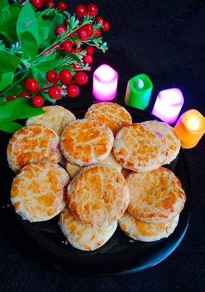 A picture of Peanut Naan-Khatai 🥜🥜🥜.