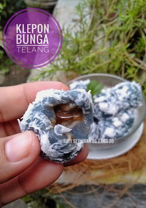 Foto resep Klepon Bunga Telang