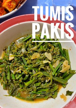 Foto resep Tumis Pakis