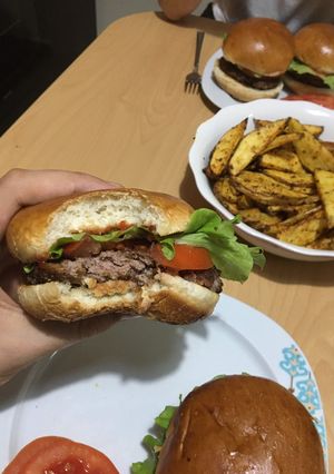 A picture of Steakhouse Burger🍔.
