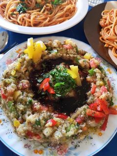 صورة لوصفة بابا غنوج على طريقتي