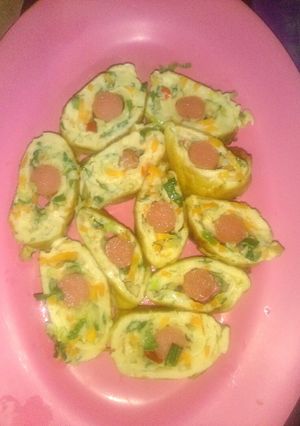 Foto resep Telur gulung sosis