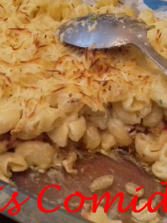 Una foto de Pasta al queso
