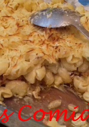 Una foto de Pasta al queso