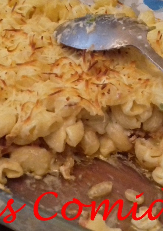 Una foto de Pasta al queso