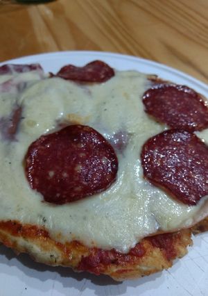 Una foto de Pizza Casera a la parrilla