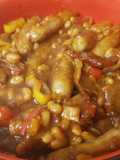 My Spicy Sausage Onion & Beans Casserole. 😀