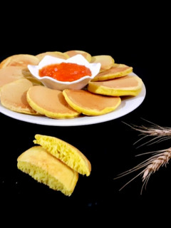 عکسی از دستور پنکیک زعفرانی 😋😍