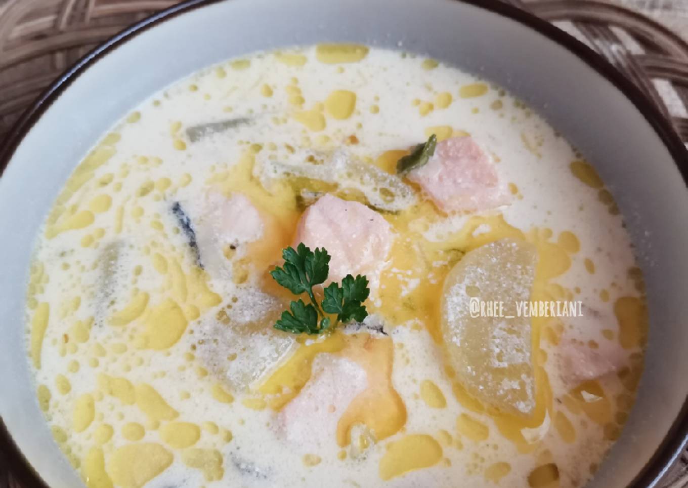 Salmon Potato Soup