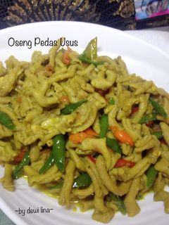 Foto resep Oseng Pedas Usus