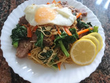 Shio-Yakisoba (sin salsa negra)