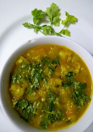 A picture of Tori/ Torai sabji.