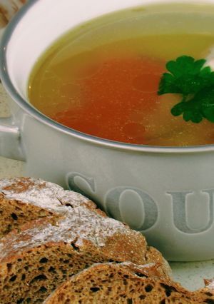 Фото Как приготовить вкусный куриный бульон.