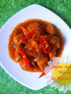 Foto resep Ayam Asam Manis