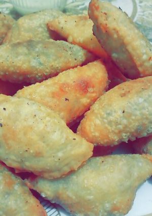 صورة لوصفة سمبوسك بعجينة رهيبة 👌وصفة رمضانية بامتياز 💕