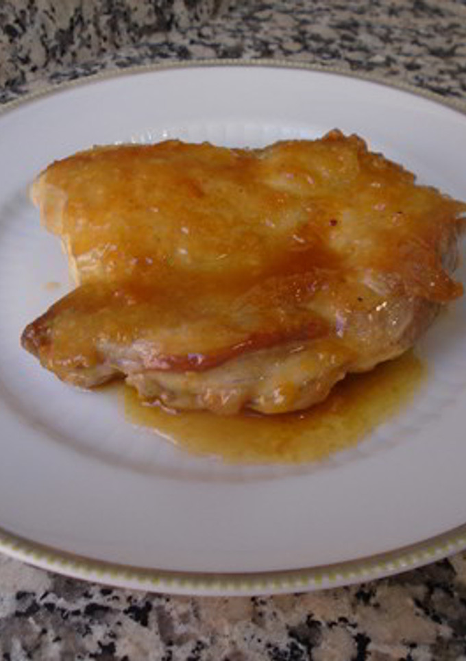 Una foto de Pollo al jengibre