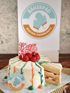 Foto resep Strawberry Chiffon Cake