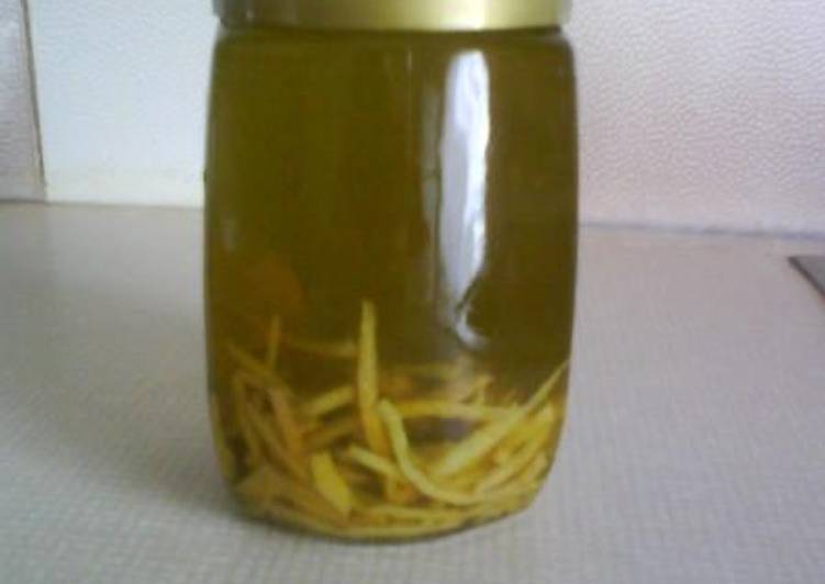 Recipe of Award-winning Oil flavored with lemon