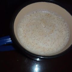A picture of Frothy coffee.