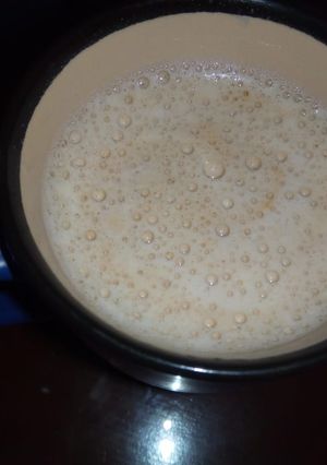 A picture of Frothy coffee.