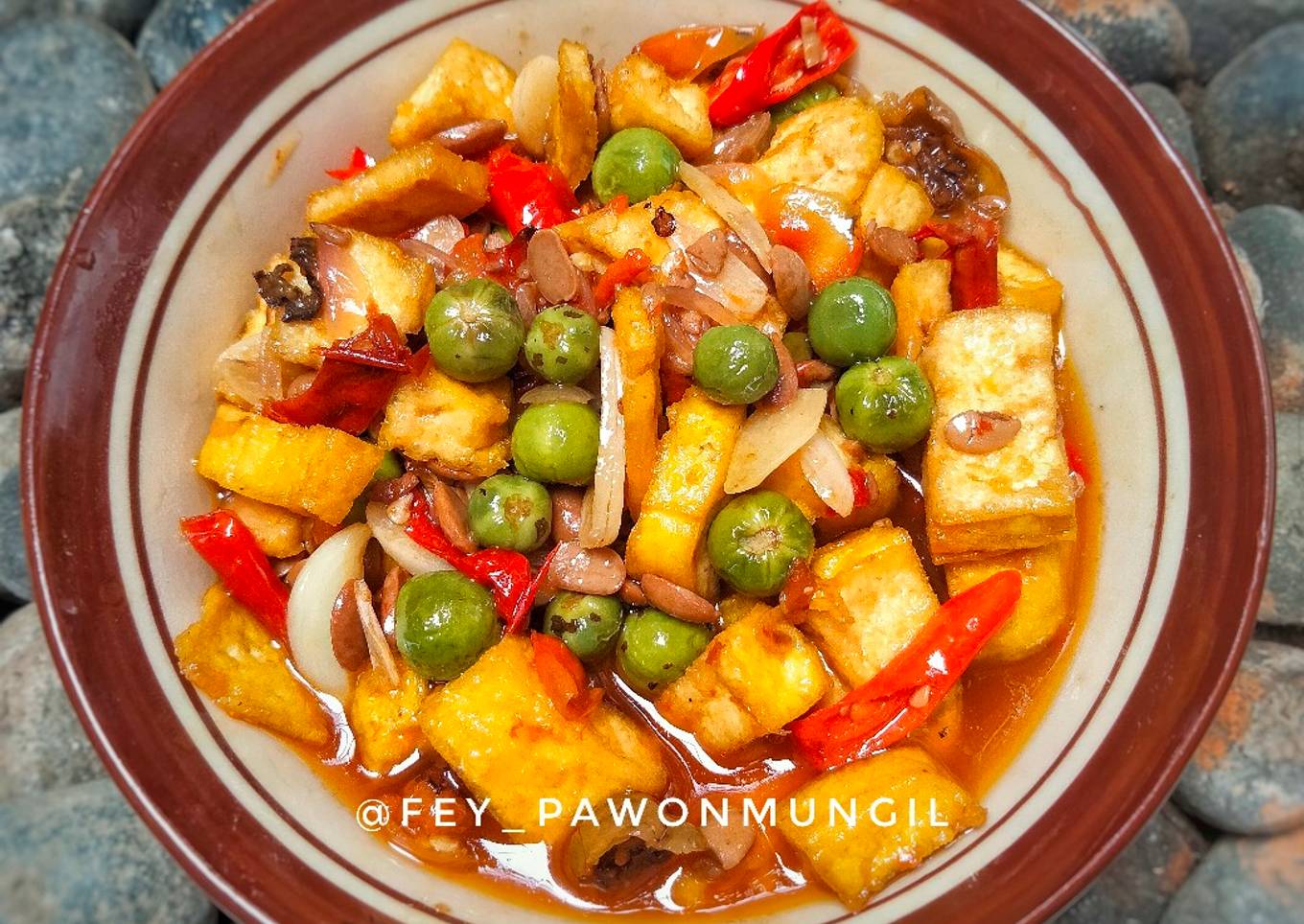 Tumis Cempokak Tahu Tauco