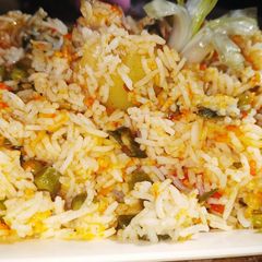 A picture of Veg rice.