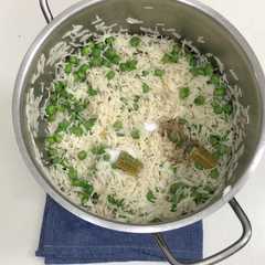 اسهل طريقة لعمل رز بالبازيلا-レシピのメイン写真