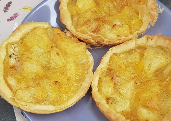 °tartelettes exotiques ananas/mangue