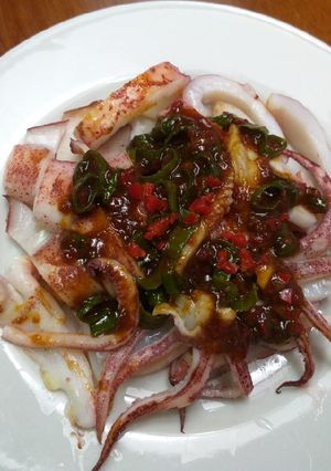 Foto resep Cumi Barbeque sauce