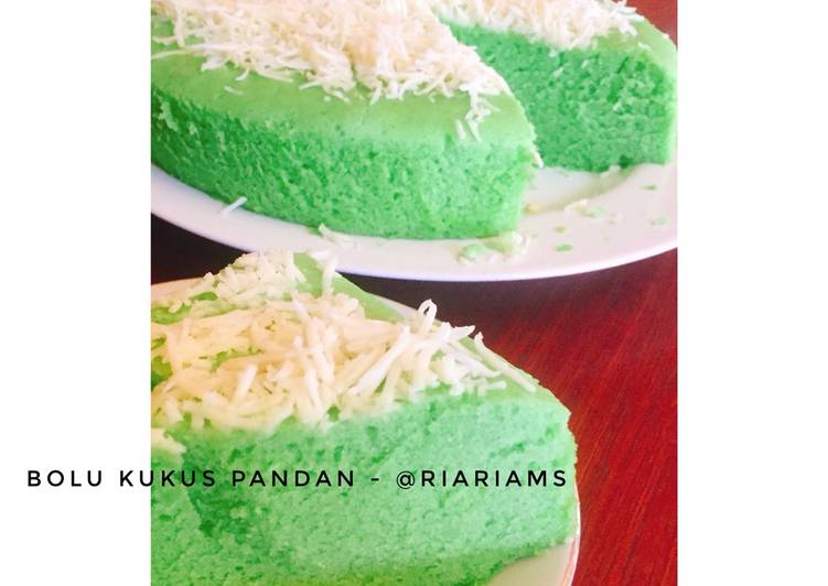 Bolu kukus pandan super lembut