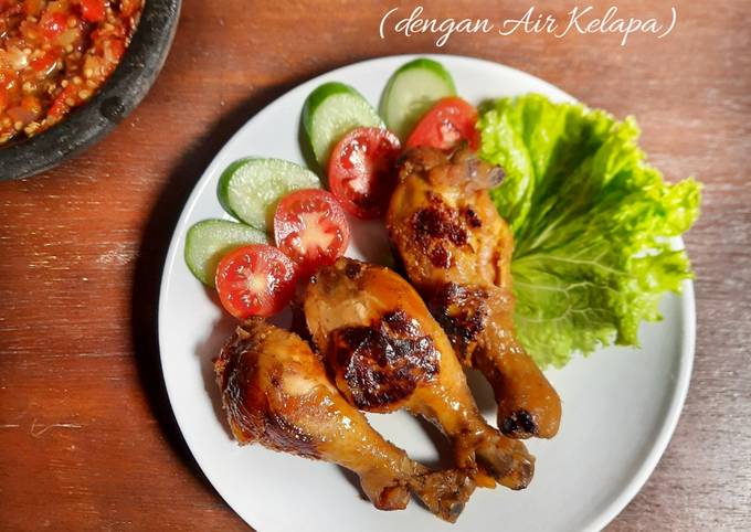 Resep 1062 Ayam Bacem Bakar Dengan Air Kelapa Oleh Dapur Ibuk Kayana