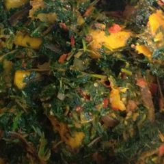 A picture of Vegetable yam (ji akwukwo nri).