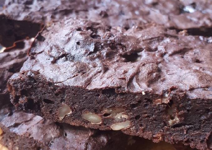 Brownie sin azúcar y sin harina de trigo