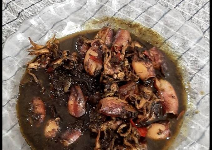 Cumi bumbu hitam