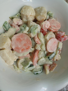 A picture of Potato salad.