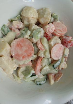 A picture of Potato salad.