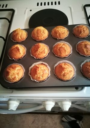 A picture of Vanilla muffins.