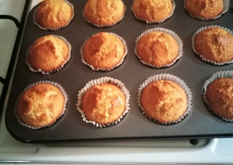 How to Make Super Quick Homemade Vanilla muffins