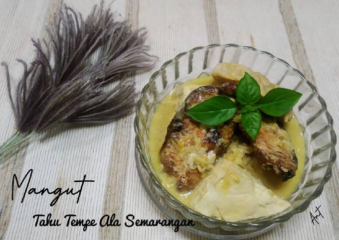 Mangut Tahu Tempe Ala Semarangan