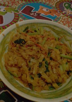 Foto resep Kwetiau goreng sayur