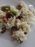 Risotto de Bacalhau, Presunto e Espargos