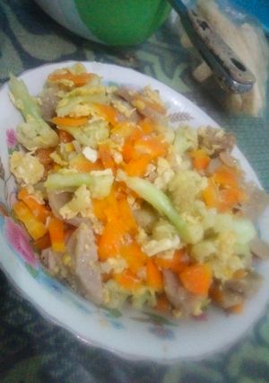Foto resep Orak Arik telur wortel bakso