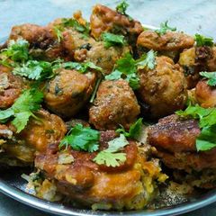 A picture of Leftover Rice Pakora.