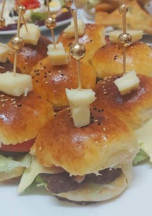 صورة لوصفة ميني برغر 🍔🍔