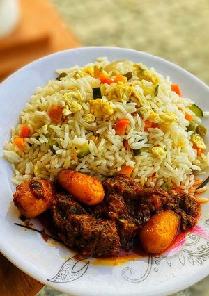 A picture of French rice.