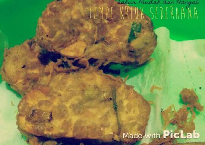 Langkah Mudah untuk Menyiapkan Tempe Kriuk Sederhana untuk Sahur yang Menggugah Selera