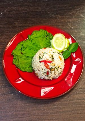 Foto resep Nasi Goreng Daun Jeruk
