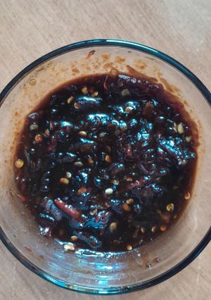Foto resep Sambal kecap bumbu uleg